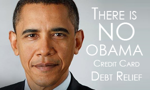 Obama Credit Card Debt Relief Program